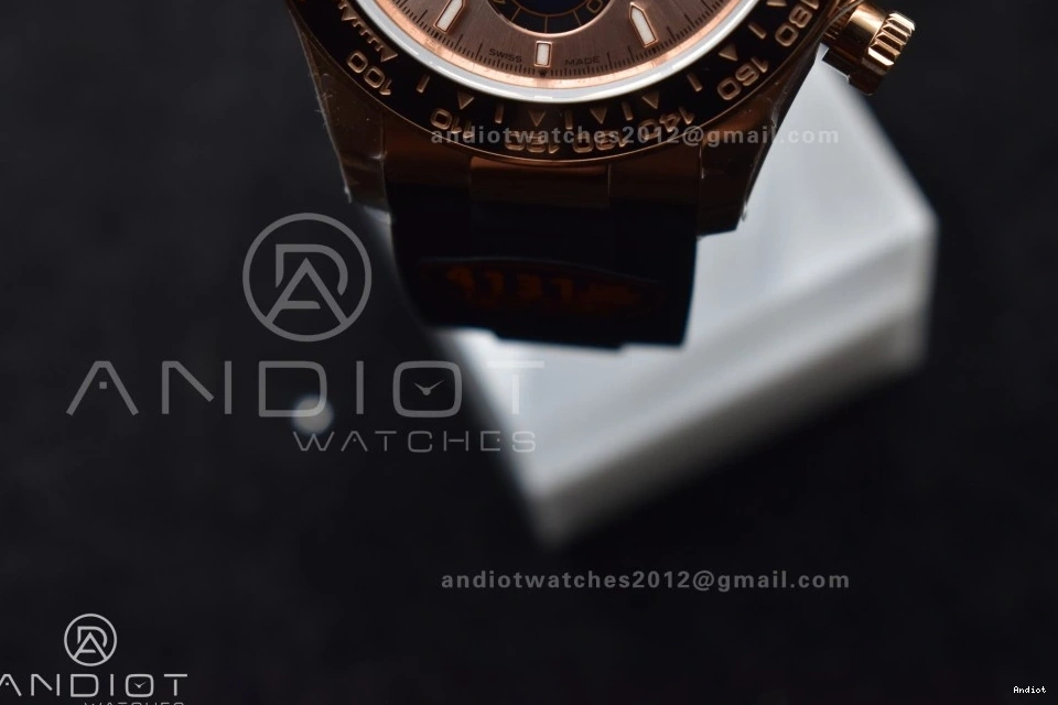 Strap SH4131 QF Daytona Best Edition Dial (Weighted) TravelReady RG 802 1:1 Oysterflex V6 126515 Black on 0730